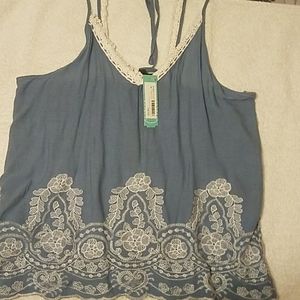 Skies are Blue tank xl
